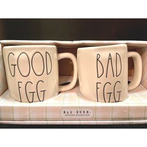 Rae Dunn by Magenta Good Egg - Bad Egg Mugs